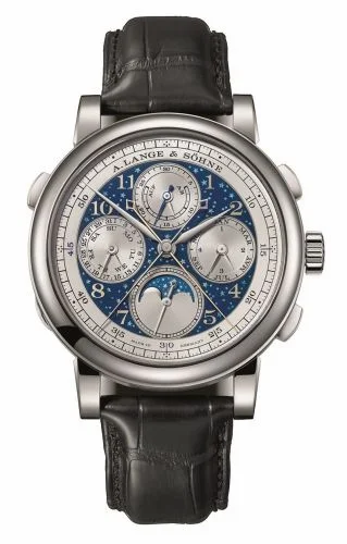 A. Lange & Söhne 1815 Rattrapante Perpetual Calendar White Gold / Handwerkskunst 421.048 (421048)